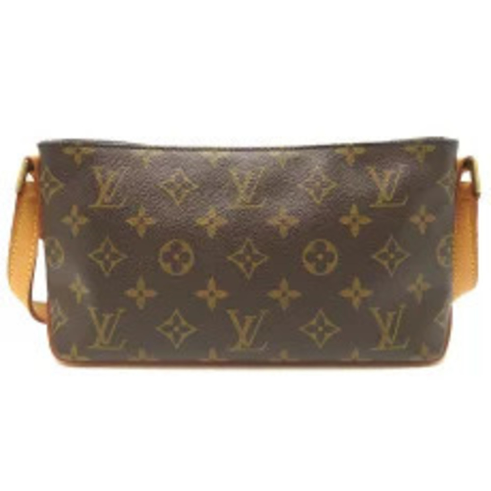 Louis Vuitton Shoulder Bag Monogram Trotteur Brown